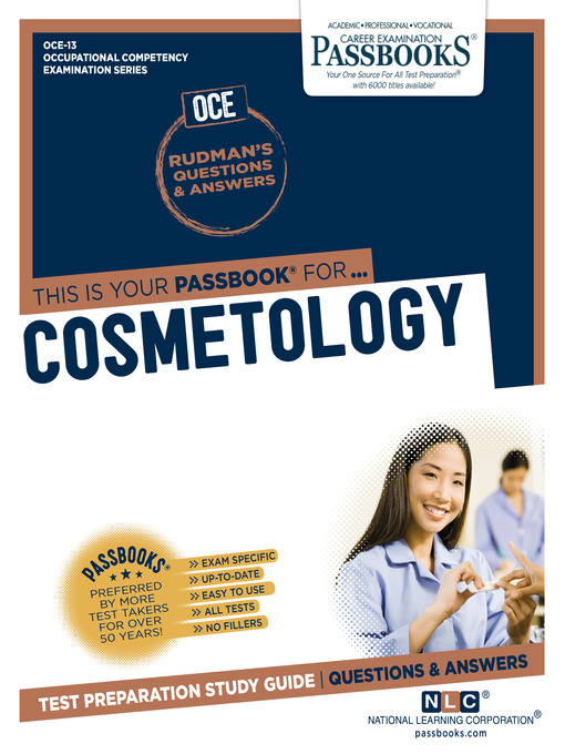 Title details for COSMETOLOGY by National Learning Corporation - Available